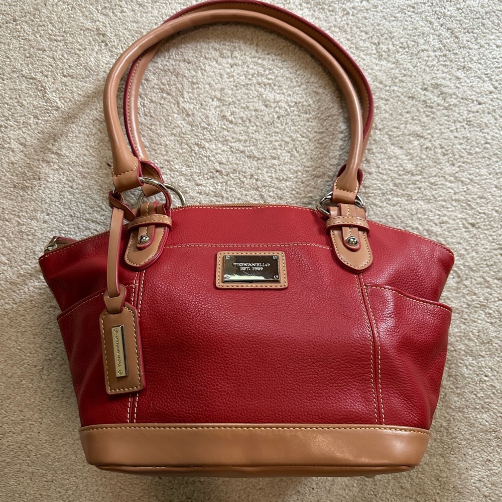 Tignanello Two Tone Medium Satchel